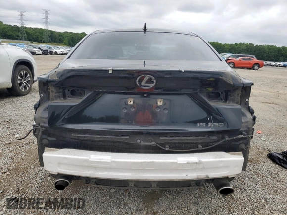 2015 Lexus IS 250 with VIN JTHBF1D24F5056803, listed as a Copart auction lot 56055405 with 104,803 mi miles and Clean title. Bid and sale history available at DreamBid. Image 6.