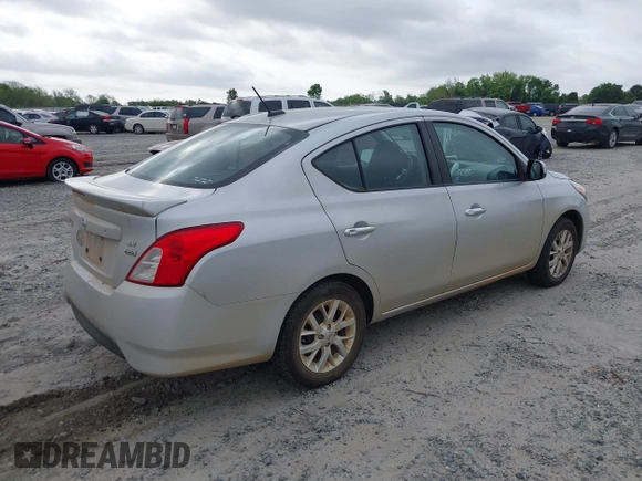 2018 Nissan Versa SV with VIN 3N1CN7AP4JL844956, listed as a IAAI auction lot 41969046 with 34,199 mi miles. Bid and sale history available at carsss.com. Image 4.
