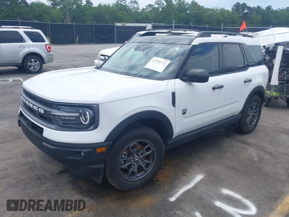 2024 Ford Bronco Sport Big Bend z VIN 3FMCR9B67RRE17231, wystawiony jako IAAI lot #42291575 z przebiegiem 19 mil mil oraz . Historia ofert i sprzedaży dostępna na DreamBid. Obrazek 2.