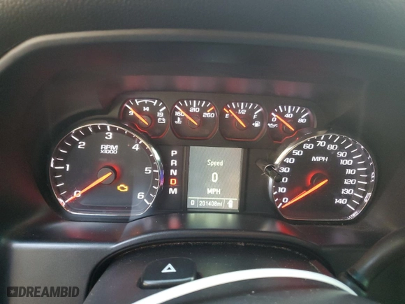 2015 Chevrolet Silverado 1500 Work Truck with VIN 1GCVKPEH8FZ294646, listed as a Copart auction lot 87048124 with 201,408 mi miles and Salvage Title. Bid and sale history available at carsss.com. Image 9.