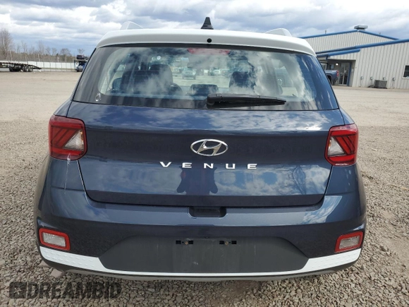 2021 Hyundai Venue SEL with VIN KMHRC8A35MU105794, listed as a Copart auction lot 52933665 with 50,009 mi miles and Salvage Title. Bid and sale history available at carsss.com. Image 6.