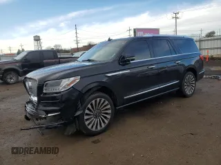 2019 Lincoln Navigator Reserve z VIN 5LMJJ3LT4KEL10417, wystawiony jako Copart lot #81532284 z przebiegiem 140 395 mil mil oraz Szkoda całkowita • Salvage title. Historia ofert i sprzedaży dostępna na DreamBid. Obrazek 1.