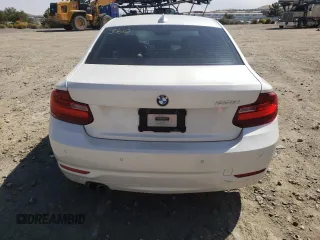 2015 BMW 2 Series 228i with VIN WBA1F9C59FVW98566, listed as a Copart auction lot 69021253 with 0 mi miles. Bid and sale history available at carsss.com. Image 6.