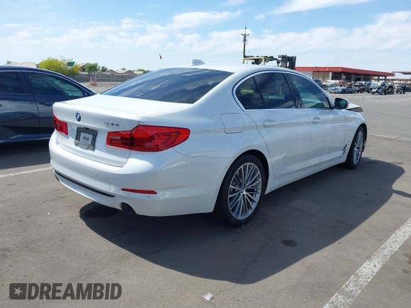 2020 BMW 5 Series 530i with VIN WBAJR3C04LCE17647, listed as a IAAI auction lot 42181535 with 42,265 mi miles and . Bid and sale history available at DreamBid. Image 4.