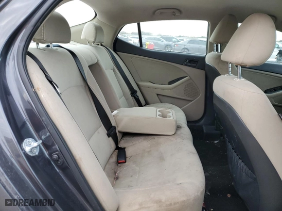 2015 Kia Optima LX with VIN 5XXGM4A75FG472112, listed as a Copart auction lot 41607535 with 152,139 mi miles and Salvage Title. Bid and sale history available at carsss.com. Image 10.