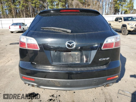 2010 Mazda CX-9 Sport with VIN JM3TB2MAXA0200110, listed as a Copart auction lot 44568375 with 0 mi miles and Salvage Title. Bid and sale history available at carsss.com. Image 6.