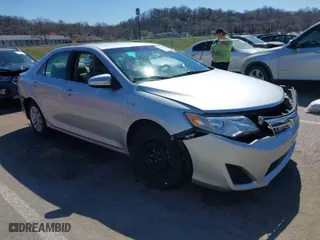 2012 Toyota Camry Hybrid XLE with VIN 4T1BD1FK2CU030346, listed as a IAAI auction lot 41807765 with 211,482 mi miles. Bid and sale history available at carsss.com. Image 1.