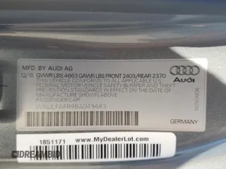 2011 Audi A5 Premium Plus z VIN WAULFAFR9BA049683, wystawiony jako Copart lot #56586245 z przebiegiem 49 133 mil mil oraz Szkoda całkowita • Salvage title. Historia ofert i sprzedaży dostępna na DreamBid. Obrazek 12.