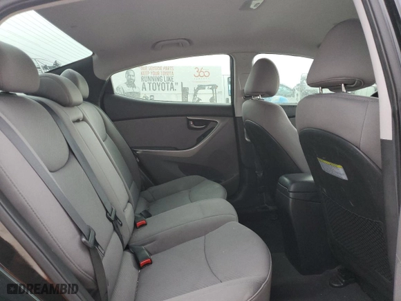2013 Hyundai Elantra GLS with VIN 5NPDH4AE3DH173015, listed as a Copart auction lot 46912105 with 165,569 mi miles and Salvage Title. Bid and sale history available at carsss.com. Image 10.