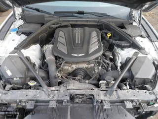 2018 Genesis G80 3.3T Sport with VIN KMHGN4JB2JU218860, listed as a IAAI auction lot 41776612 with 122,766 mi miles. Bid and sale history available at carsss.com. Image 10.