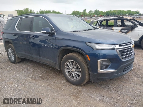2022 Chevrolet Traverse LT Cloth с VIN 1GNERGKW1NJ129489, выставлен на аукционе IAAI как лот 42366174 с пробегом 47 340 миль миль и . История ставок и продаж доступна на DreamBid. Изображение 1.