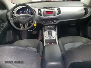 2014 Kia Sportage LX with VIN KNDPB3AC0E7623541, listed as a Copart auction lot 47541685 with 124,998 mi miles and Salvage Title. Bid and sale history available at carsss.com. Image 8.