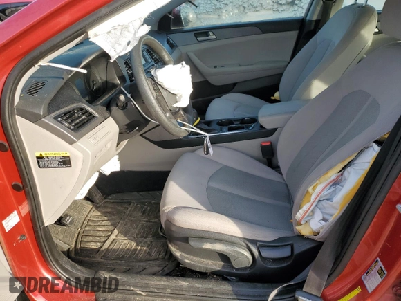 2017 Hyundai Sonata 2.4L with VIN 5NPE24AF7HH512380, listed as a Copart auction lot 84709714 with 161,747 mi miles and Salvage Title. Bid and sale history available at carsss.com. Image 7.