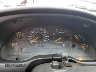 1996 Ford Mustang GT with VIN 1FALP42X4TF131093, listed as a Copart auction lot 61013915 with 158,297 mi miles and Salvage title. Bid and sale history available at DreamBid. Image 9.