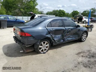 2005 Acura TSX with VIN JH4CL96825C007946, listed as a Copart auction lot 50728545 with 146,739 mi miles and Salvage Title. Bid and sale history available at carsss.com. Image 3.
