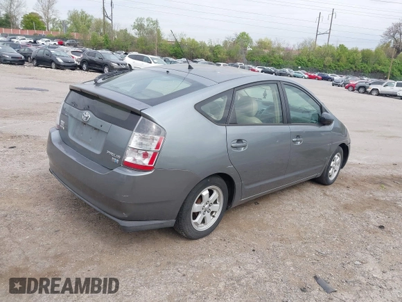 2005 Toyota Prius with VIN JTDKB20U153113348, listed as a IAAI auction lot 42048356 with 230,089 mi miles. Bid and sale history available at carsss.com. Image 4.