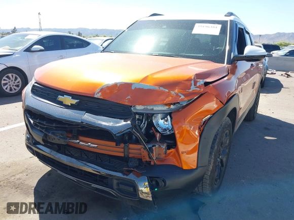 2022 Chevrolet TrailBlazer ACTIV with VIN KL79MVSLXNB061705, listed as a IAAI auction lot 39196381 with 24,546 mi miles. Bid and sale history available at carsss.com. Image 6.