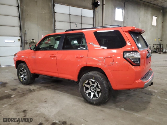 2024 Toyota 4Runner TRD Off Road with VIN JTEPU5JRXR6217722, listed as a Copart auction lot 48193935 with 18,128 mi miles and Salvage Title. Bid and sale history available at carsss.com. Image 2.