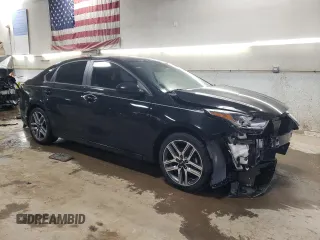 2019 Kia Forte S with VIN 3KPF34ADXKE012242, listed as a Copart auction lot 52129775 with 60,277 mi miles and Salvage Title. Bid and sale history available at carsss.com. Image 4.