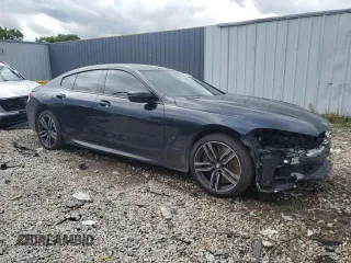 2024 BMW 8 Series M850i with VIN WBAGV8C07RCR35258, listed as a Copart auction lot 69292644 with 0 mi miles and Salvage Title. Bid and sale history available at carsss.com. Image 4.