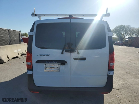 2016 Mercedes-Benz Metris Cargo Van with VIN WD3PG2EA3G3115573, listed as a Copart auction lot 47168305 with 139,279 mi miles and Salvage Title. Bid and sale history available at carsss.com. Image 6.