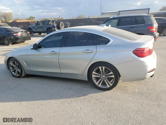 2018 BMW 4 Series 430i with VIN WBA4J1C59JBG78358, listed as a Copart auction lot 45337185 with 118,770 mi miles and Clean Title. Bid and sale history available at carsss.com. Image 2.