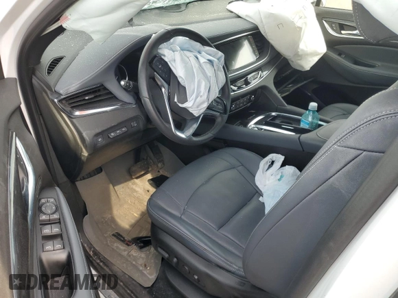 2023 Buick Enclave Premium with VIN 5GAEVBKW1PJ187386, listed as a Copart auction lot 53313475 with Not Provided miles and Salvage Title. Bid and sale history available at DreamBid. Image 8.