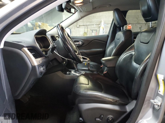 2016 Jeep Cherokee Limited with VIN 1C4PJMDB4GW153356, listed as a Copart auction lot 63284475 with 53,325 mi miles and Salvage title. Bid and sale history available at DreamBid. Image 7.