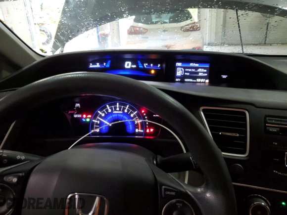 2015 Honda Civic Sedan LX with VIN 2HGFB2F59FH561516, listed as a Copart auction lot 50730755 with 103,934 mi miles and Salvage Title. Bid and sale history available at carsss.com. Image 9.