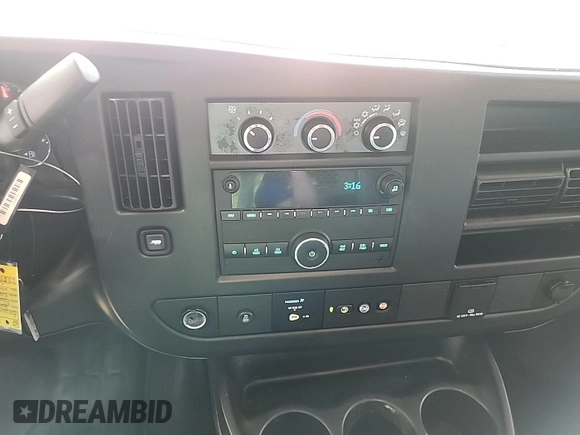 2020 Chevrolet Express Cargo with VIN 1GCWGAFG0L1185522, listed as a IAAI auction lot 42842195 with 128,884 mi miles and . Bid and sale history available at DreamBid. Image 7.