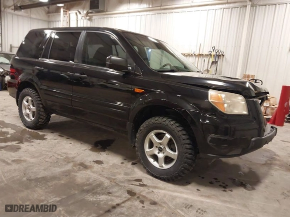 2007 Honda Pilot LX with VIN 5FNYF18117B009290, listed as a IAAI auction lot 41205310 with 150,081 mi miles. Bid and sale history available at carsss.com. Image 1.