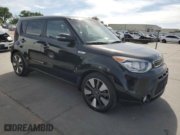 2015 Kia Soul + with VIN KNDJX3A58F7157612, listed as a Copart auction lot 52636145 with 132,897 mi miles and Salvage Title. Bid and sale history available at DreamBid. Image 4.