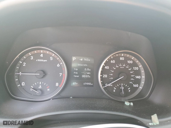2018 Hyundai Elantra GT with VIN KMHH35LE3JU074422, listed as a Copart auction lot 59466794 with 69,448 mi miles and Salvage Title. Bid and sale history available at carsss.com. Image 9.