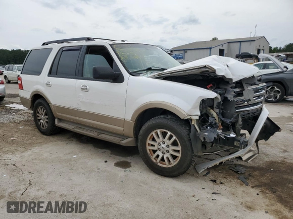 2011 Ford Expedition XLT with VIN 1FMJU1H54BEF47224, listed as a Copart auction lot 58379075 with 167,909 mi miles and Salvage title. Bid and sale history available at DreamBid. Image 4.