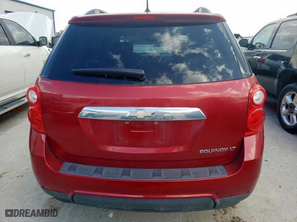 2013 Chevrolet Equinox LT with VIN 2GNALPEK8D6419202, listed as a Copart auction lot 54370595 with 117,715 mi miles and Clean Title. Bid and sale history available at carsss.com. Image 6.