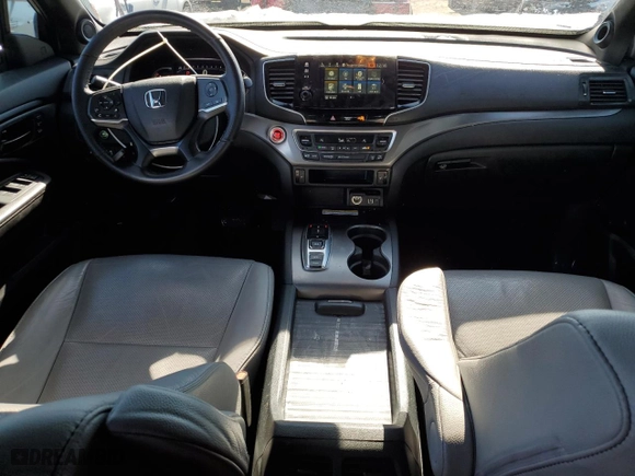2023 Honda Passport EX-L with VIN 5FNYF8H5XPB036645, listed as a Copart auction lot 45084495 with 30,758 mi miles and Salvage Title. Bid and sale history available at carsss.com. Image 8.