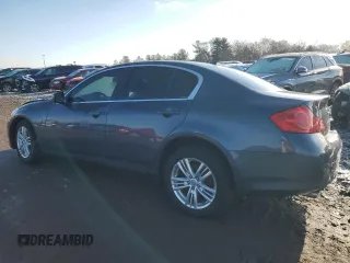 2011 Infiniti G25 x with VIN JN1DV6AR0BM651470, listed as a Copart auction lot 44686885 with Not Provided miles and Salvage Title. Bid and sale history available at DreamBid. Image 2.