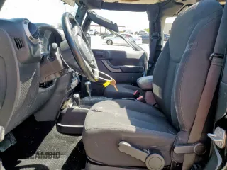 2017 Jeep Wrangler Sport with VIN 1C4AJWAG6HL506829, listed as a Copart auction lot 57708855 with 132,086 mi miles and Salvage title. Bid and sale history available at DreamBid. Image 7.