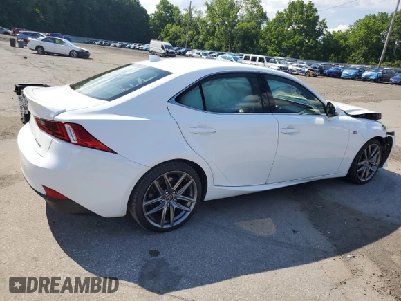 2016 Lexus IS 300/350 with VIN JTHCM1D27G5003881, listed as a Copart auction lot 63740695 with 90,985 mi miles and Salvage title. Bid and sale history available at DreamBid. Image 3.