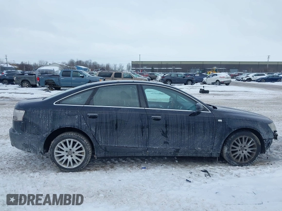 2006 Audi A6 with VIN WAUDG74F36N057404, listed as a IAAI auction lot 41611377 with 207,481 mi miles. Bid and sale history available at carsss.com. Image 12.