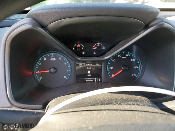 2020 Chevrolet Colorado 2WD Work Truck with VIN 1GCGSBEN1L1139674, listed as a Copart auction lot 81184494 with 85,869 mi miles and Salvage Title. Bid and sale history available at carsss.com. Image 9.