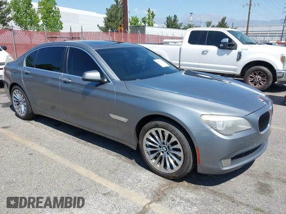 2012 BMW 7 Series 740Li with VIN WBAKB4C50CC576429, listed as a IAAI auction lot 42153378 with 161,168 mi miles and . Bid and sale history available at DreamBid. Image 1.