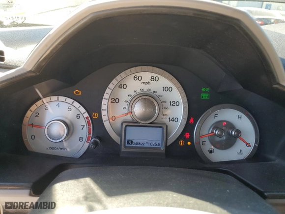 2009 Honda Pilot Touring with VIN 5FNYF38819B008152, listed as a Copart auction lot 72543924 with 245,522 mi miles and Salvage Title. Bid and sale history available at carsss.com. Image 9.