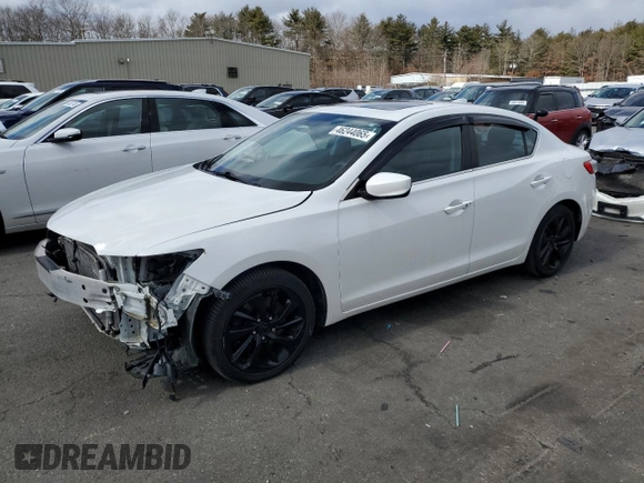 2018 Acura ILX with VIN 19UDE2F30JA002036, listed as a Copart auction lot 46244065 with 76,610 mi miles and Salvage title. Bid and sale history available at DreamBid. Image 1.