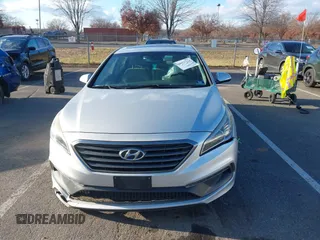 2017 Hyundai Sonata Sport with VIN 5NPE34AF9HH569242, listed as a IAAI auction lot 40977224 with 136,951 mi miles. Bid and sale history available at carsss.com. Image 12.