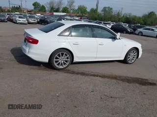 2015 Audi A4 Premium Plus with VIN WAUFFAFL6FA069131, listed as a IAAI auction lot 42103796 with 114,353 mi miles. Bid and sale history available at carsss.com. Image 4.