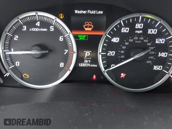 2014 Acura MDX Tech Pkg with VIN 5FRYD4H41EB011604, listed as a IAAI auction lot 41492753 with 123,229 mi miles. Bid and sale history available at carsss.com. Image 15.