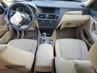 2014 BMW X3 xDrive28i with VIN 5UXWX9C51E0D19627, listed as a Copart auction lot 54874695 with Not Provided miles and Salvage Title. Bid and sale history available at DreamBid. Image 8.