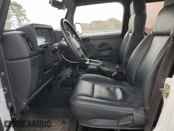 2006 Jeep Wrangler SE with VIN 1J4FA29156P786693, listed as a Copart auction lot 50727035 with 87,544 mi miles and Clean Title. Bid and sale history available at carsss.com. Image 7.