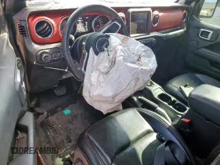 2020 Jeep Wrangler Unlimited Rubicon with VIN 1C4HJXFG3LW234034, listed as a Copart auction lot 55484915 with 23,891 mi miles and Salvage title. Bid and sale history available at DreamBid. Image 8.